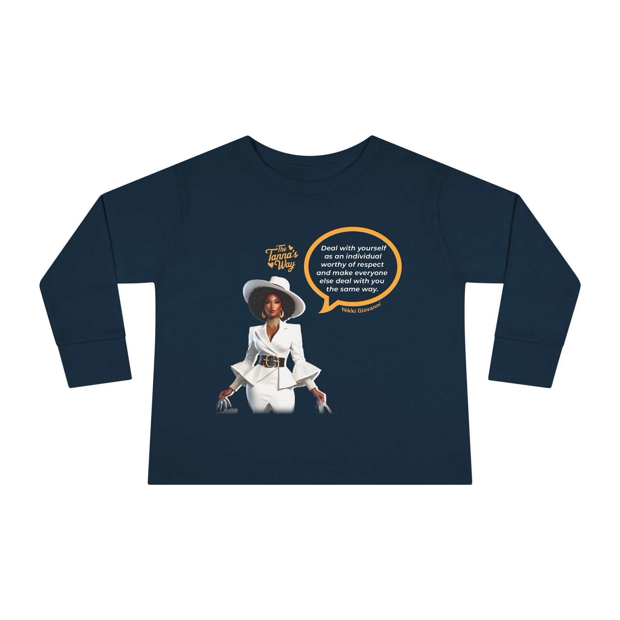 Nikki Giovanni | Toddler Long Sleeve Tee